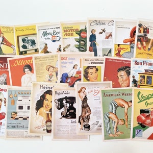Vintage Retro Poster Postcards - Set of 10 | Brand New