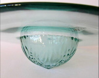 STARCK - Peninsula Hong-Kong glass fruit bowl - original edition- RARE vintage Philippe Starck design