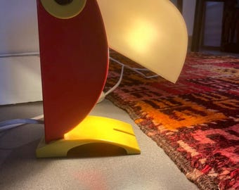 Vintage original TOUCAN Lamp in great condition- Italy- FERRARI - 1960's