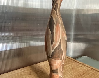 Jules Agard -  Mid century - Picasso & Madoura era- Vallauris- France. Authentic signed red clay sculpture- 1950's-