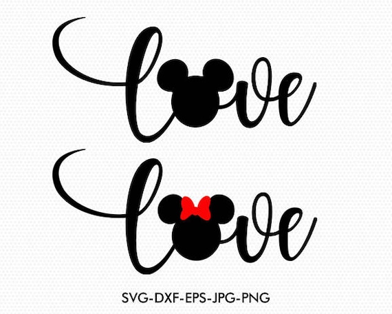 Free Free 306 Love Mickey Svg SVG PNG EPS DXF File