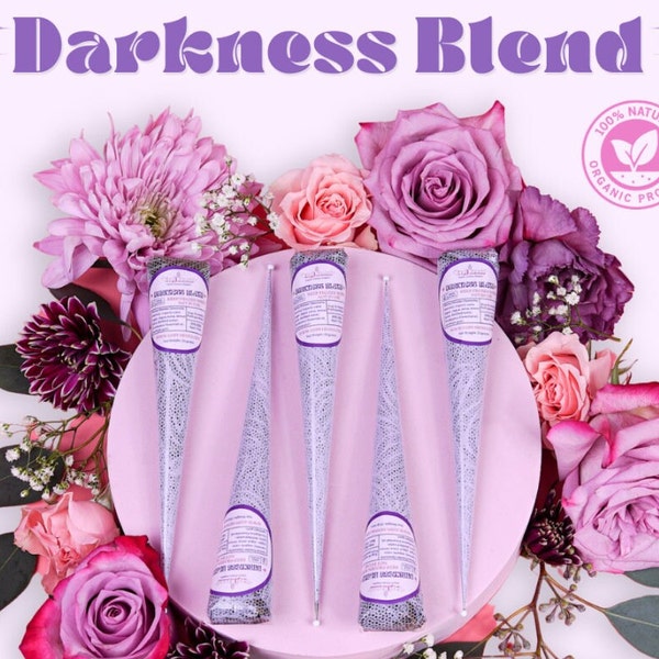 Darkness Blend Cones | 25 gram | Jagua & Henna Mix