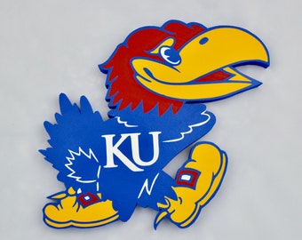 Jayhawk Logo Etsy Jayhawk Logo Etsy