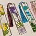Floral bookmarks / resin bookmark / floral bookmark / Mother’s Day gift / floral gift / gift for friend / flower bookmark / flower bookmark 