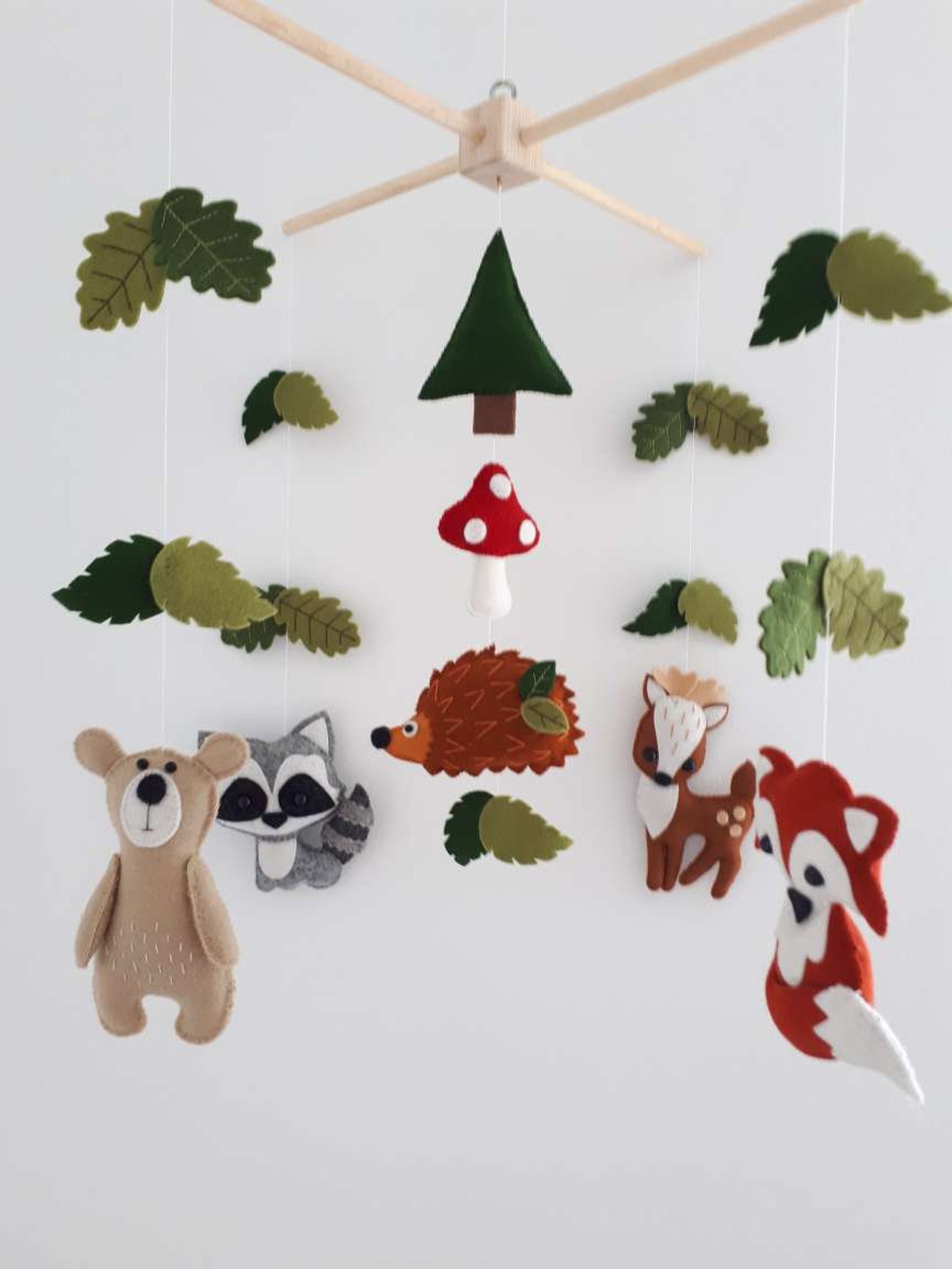 Baby Mobile Waldtiere. Baby mobile Etsy