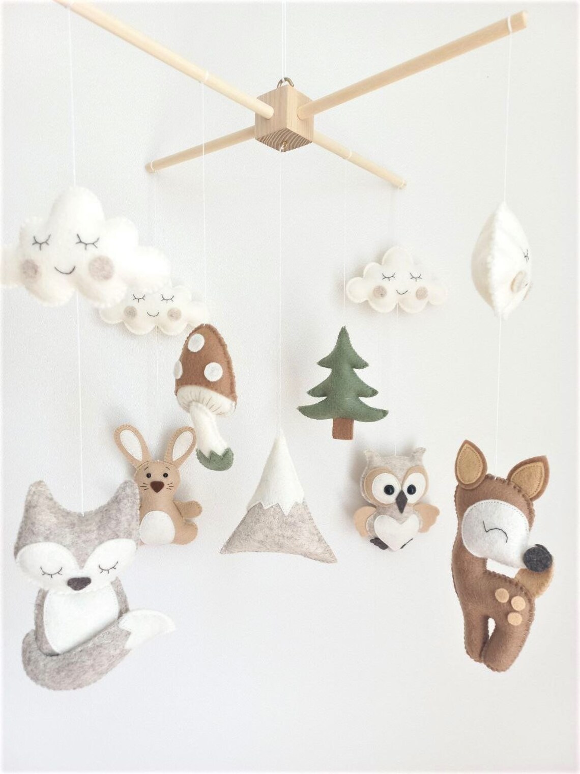 Baby Mobile forest Animals. Baby Mobile Baby Etsy