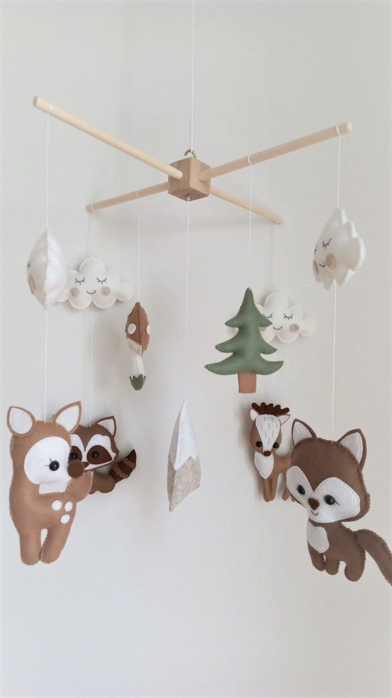 Baby Mobile forest Animals. Baby Mobile Baby Etsy