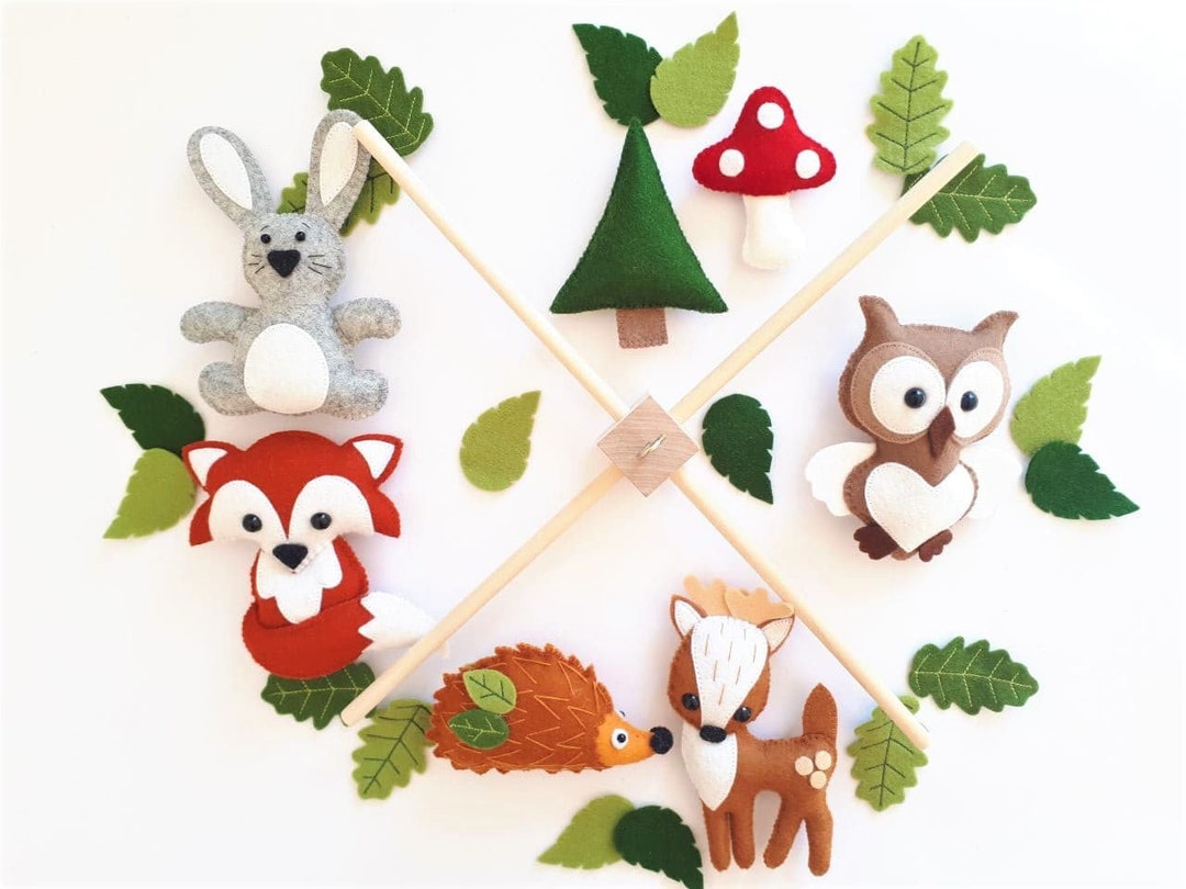 Baby Mobile forest Animals. Baby Mobile Baby Etsy