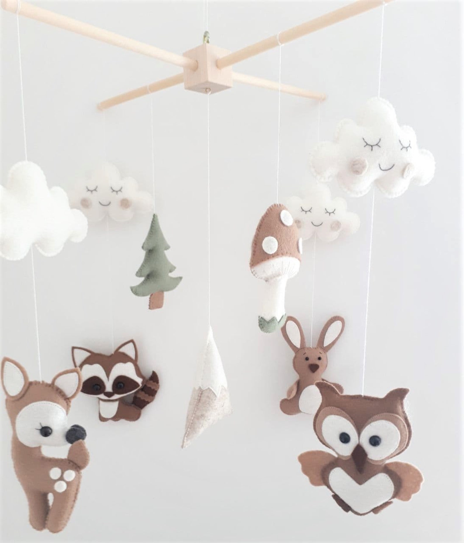 Baby Mobile forest Animals. Baby Mobile Baby Etsy
