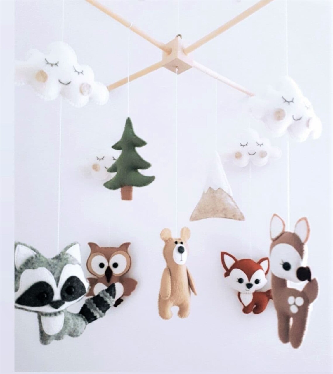 Baby Mobile forest Animals. Baby Mobile Baby Etsy