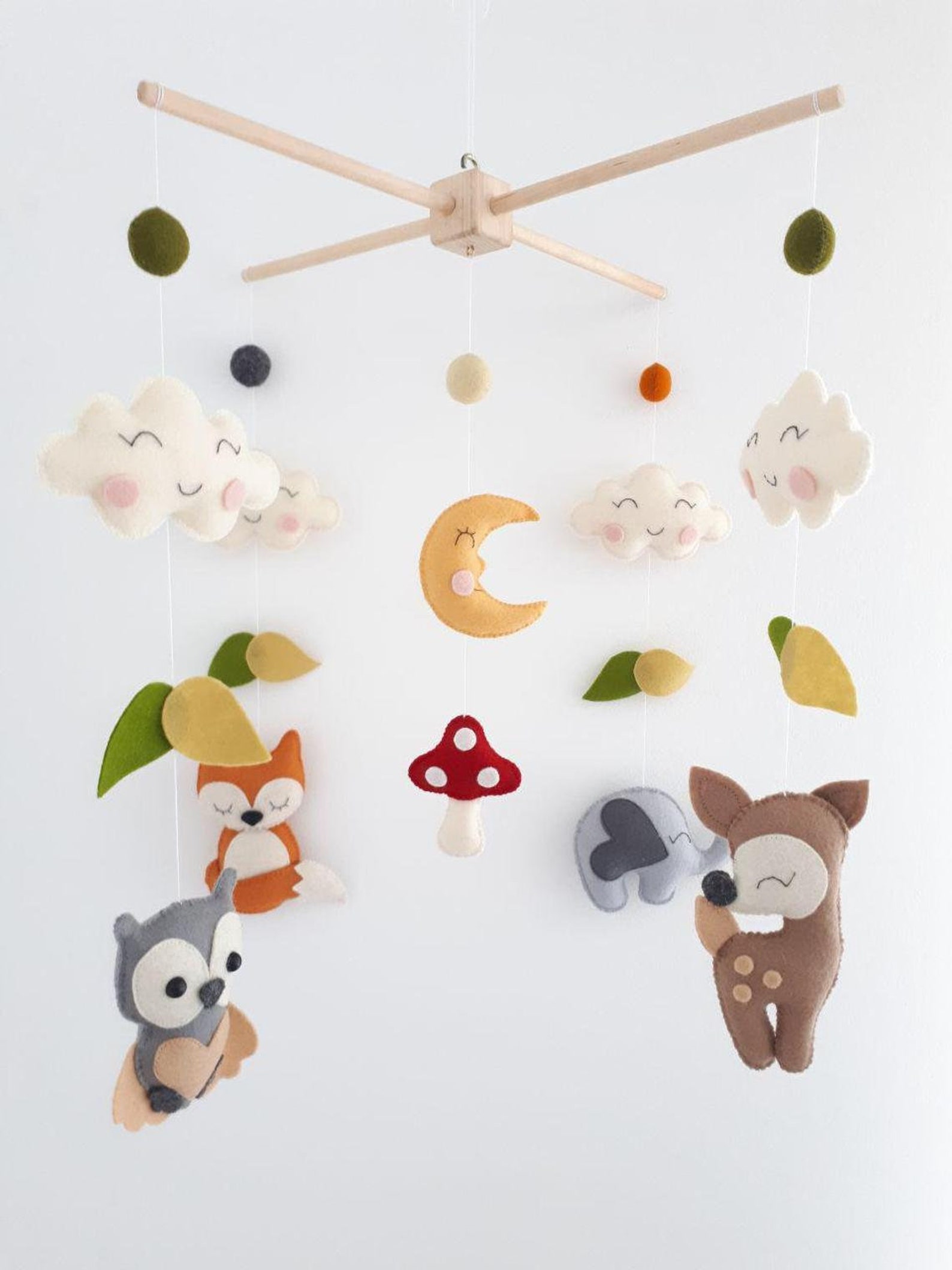 Baby Mobile Waldtiere. Baby mobile Etsy