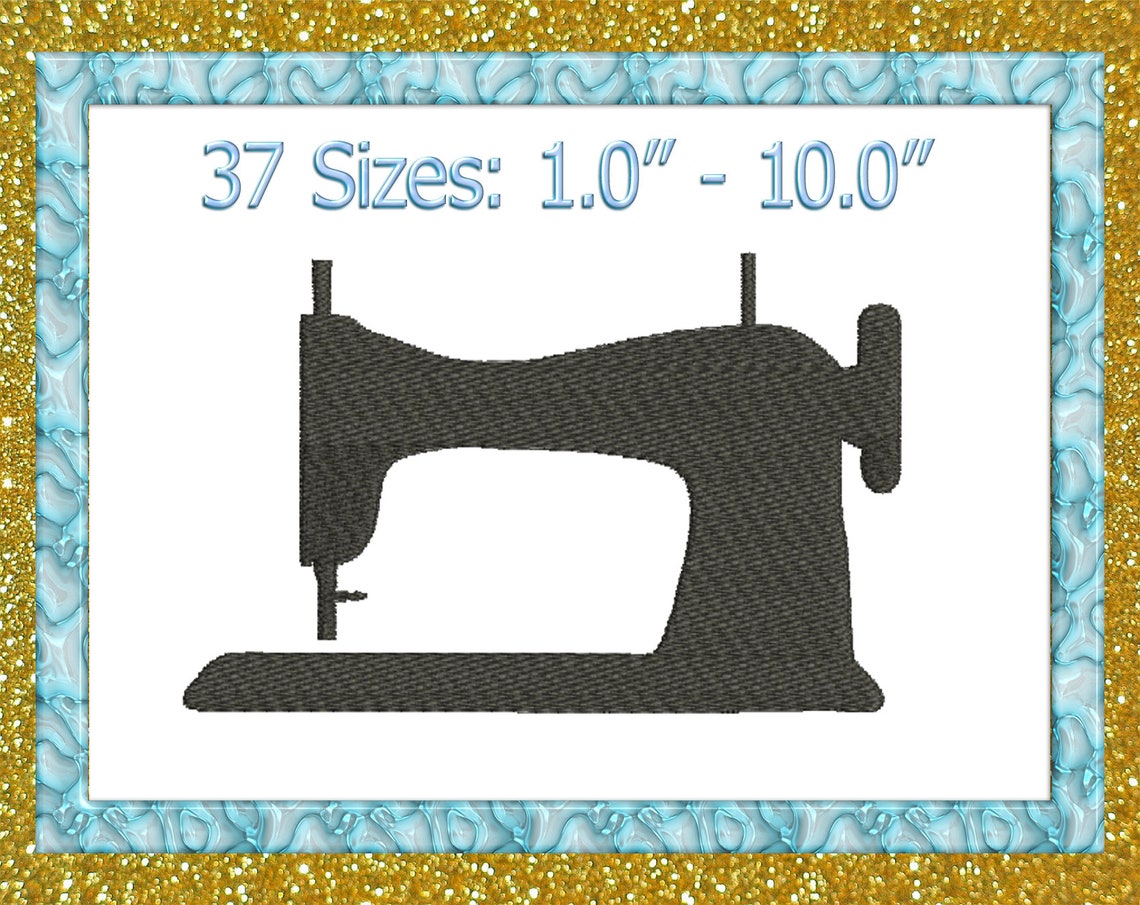 Sewing machine jessecmault design sewing machine silhouette  etsy