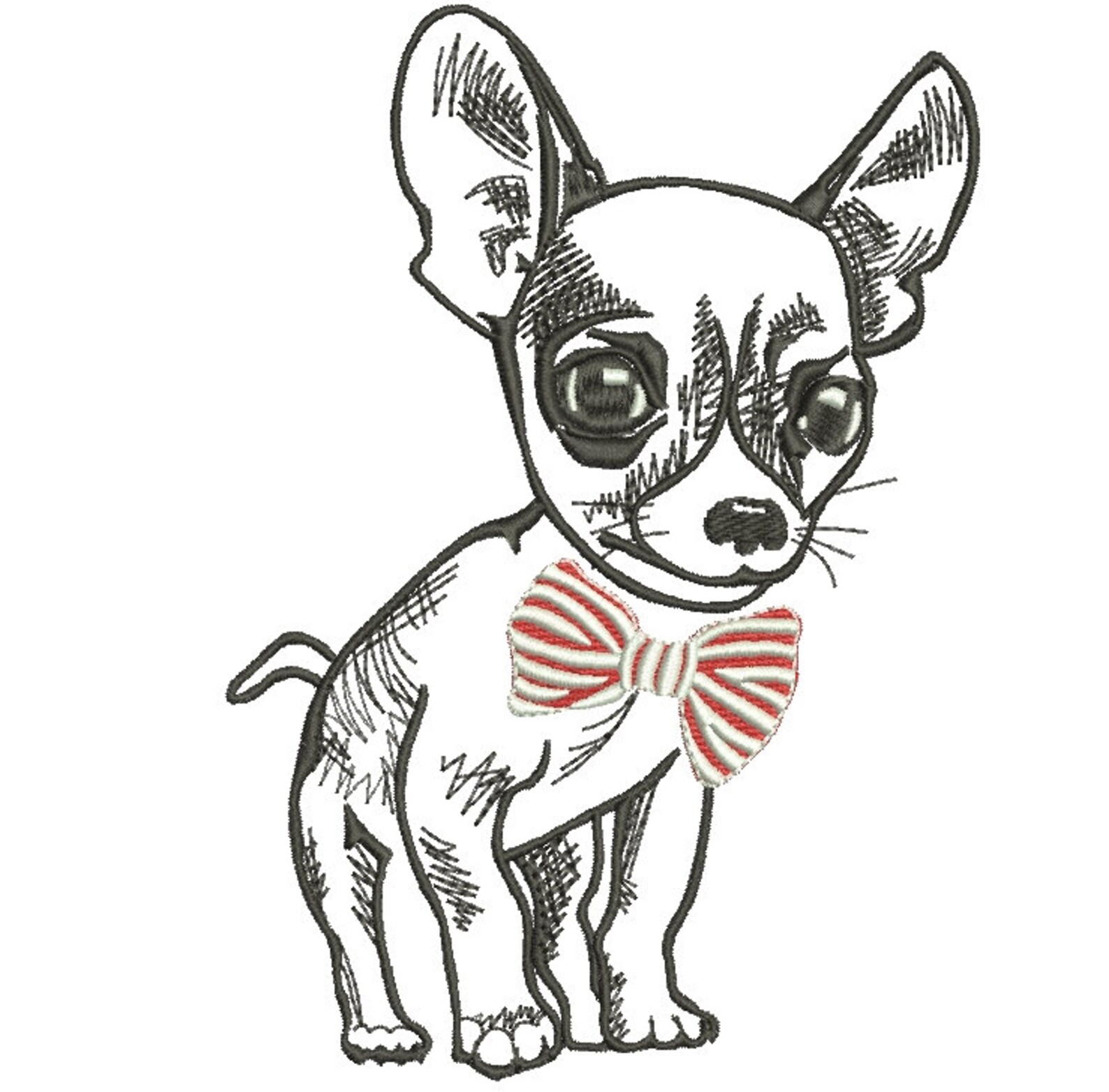 Chihuahua embroidery design chihuahua dog embroidery design  etsy Chihuahua embroidery design chihuahua dog embroidery design  etsy