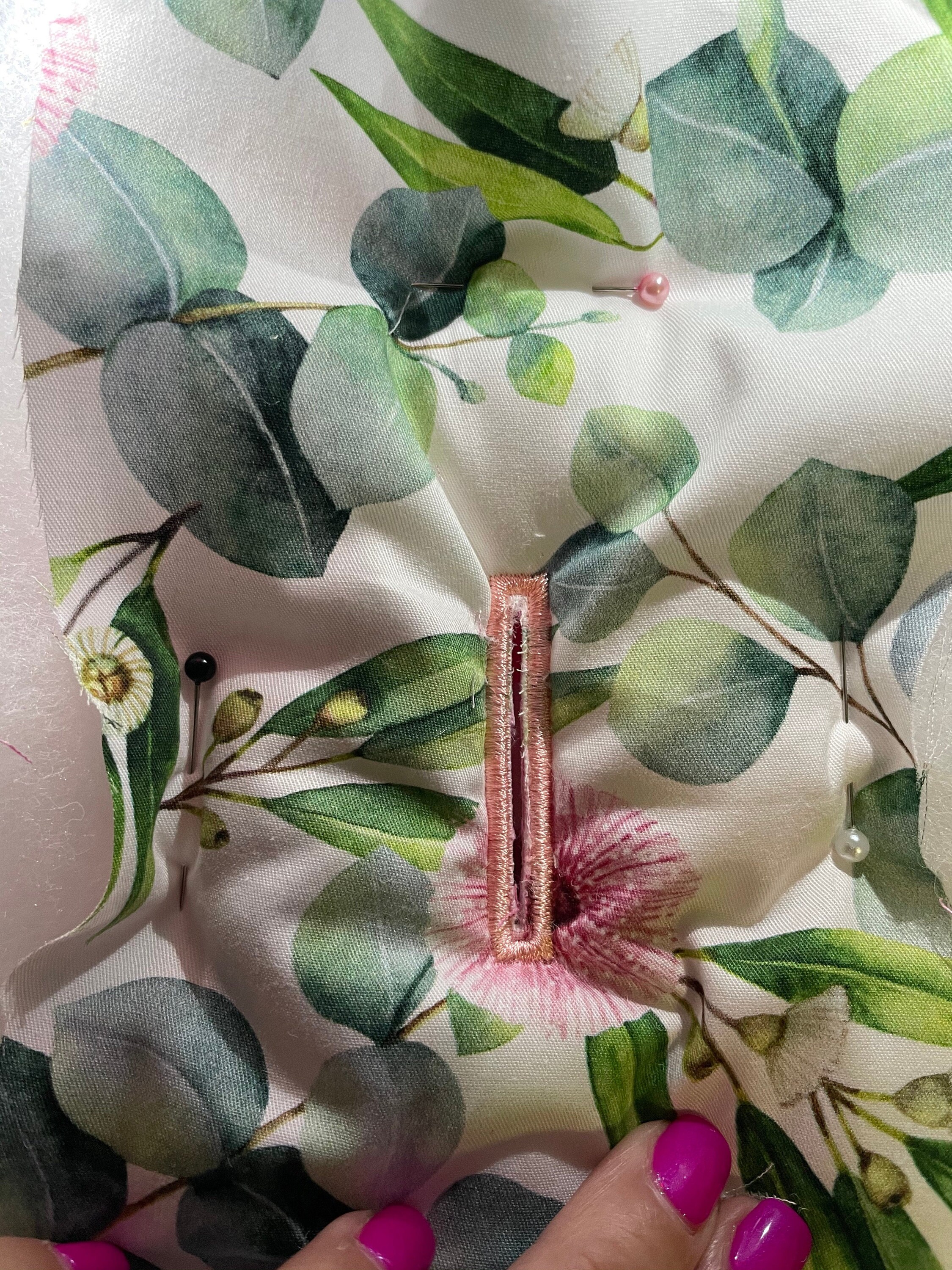 Simple Buttonhole Applique Machine Button Hole Embroidery Etsy