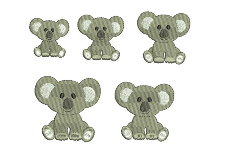 Jungle Safari Animals Machine Embroidery Design Zoo Animal Etsy