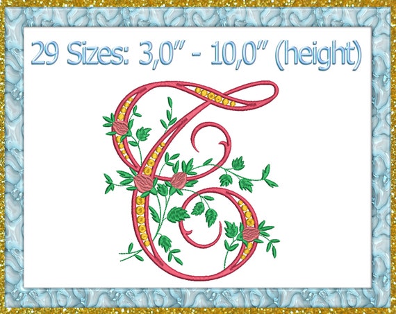 Letter T Machine Embroidery Design Fancy Vine Monogram Etsy Letter T Machine Embroidery Design Fancy Vine Monogram Etsy