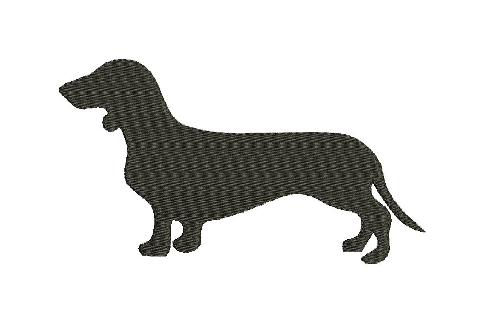 Dachshund Embroidery Design Dachshund Machine Embroidery Etsy Australia