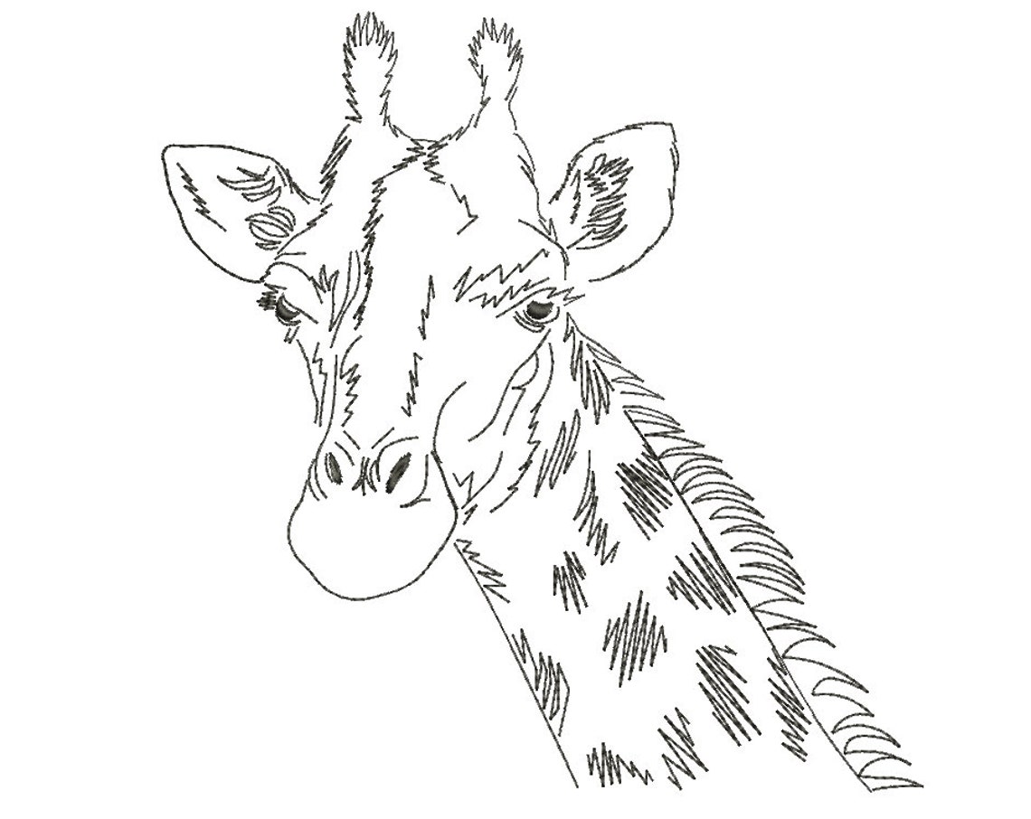 Giraffe jessecmault design machine jessecmault giraffe  etsy