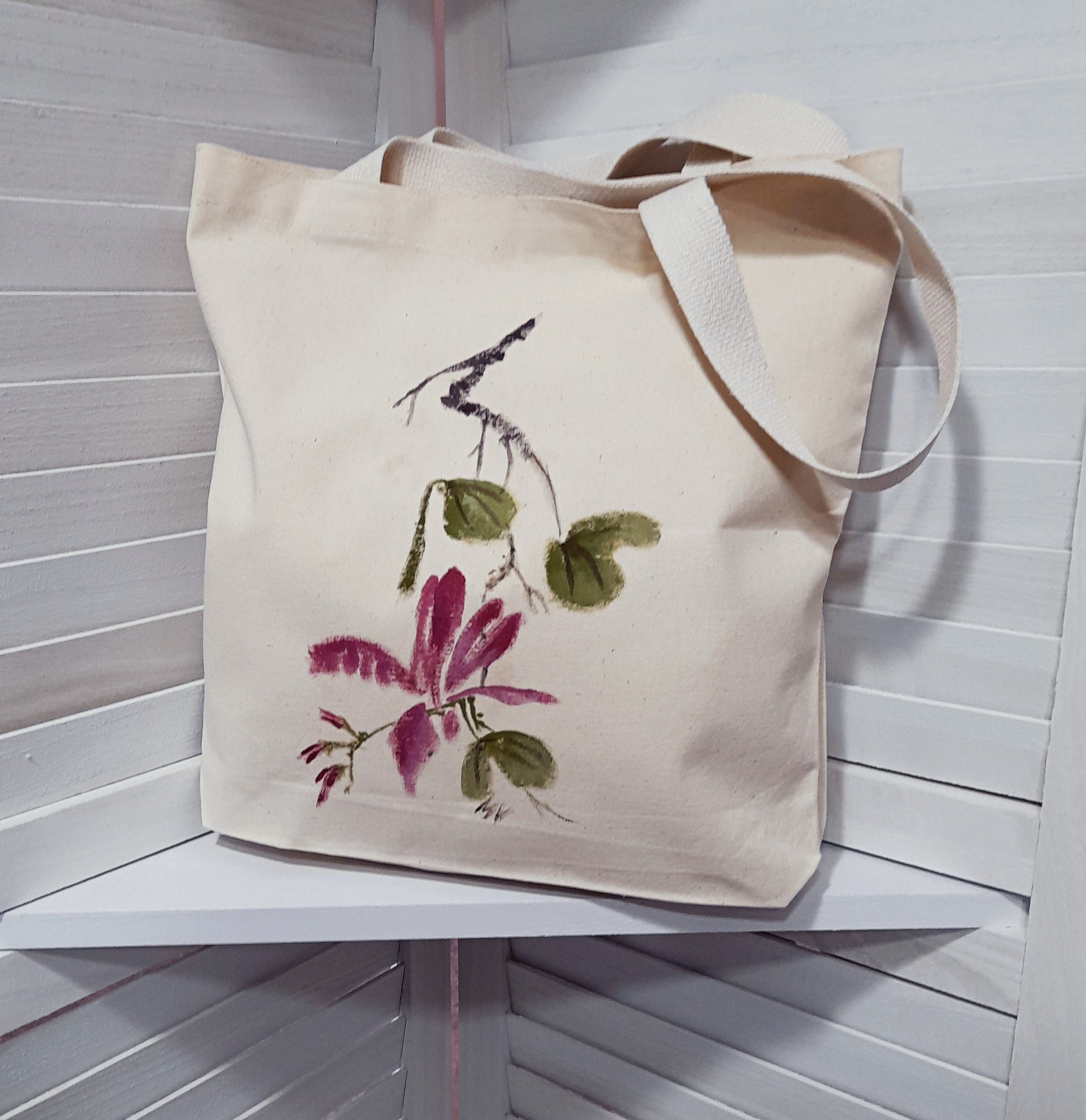 Bolsa de tela pintad a mano España