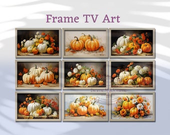 Pumpkin Pile, Samsung Frame TV Art, Instant Download, Fall, Pumpkins, Frame TV Art, Samsung Art TV, Digital Download for Samsung Frame