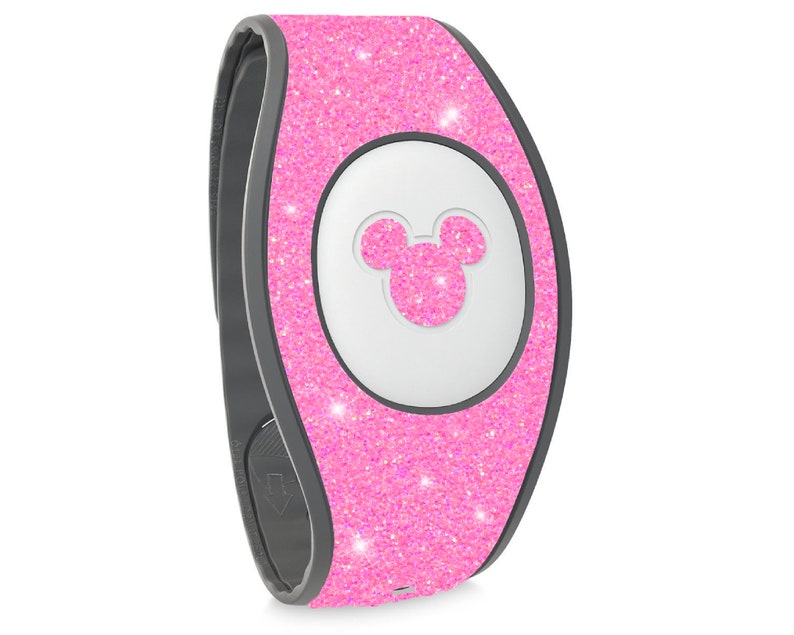 Magic Band 2 Skins Cover Neon Pink Glitter Magic Band 2 Decal Etsy