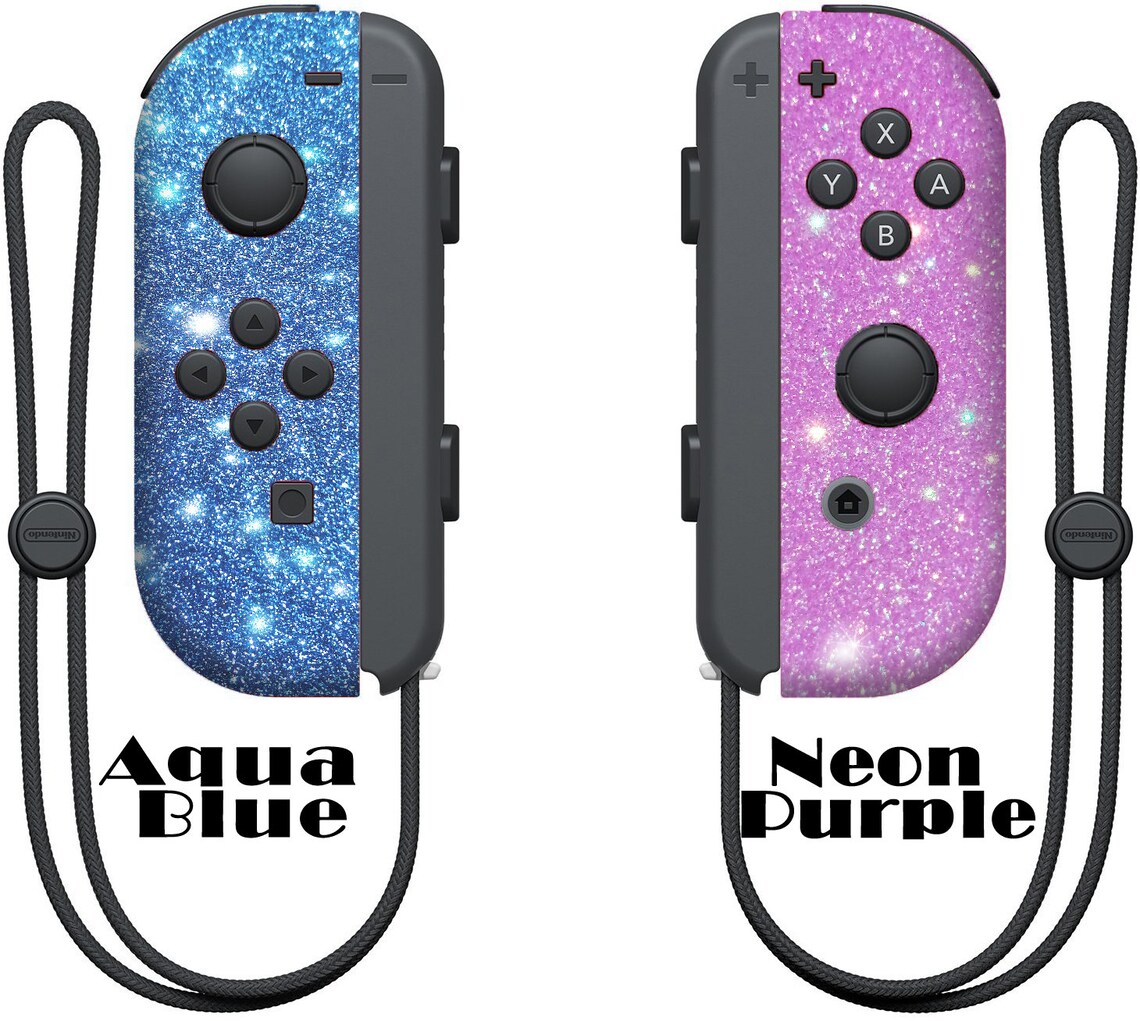 Glitter Skin for Nintendo Switch and JoyCon glitter skin Etsy