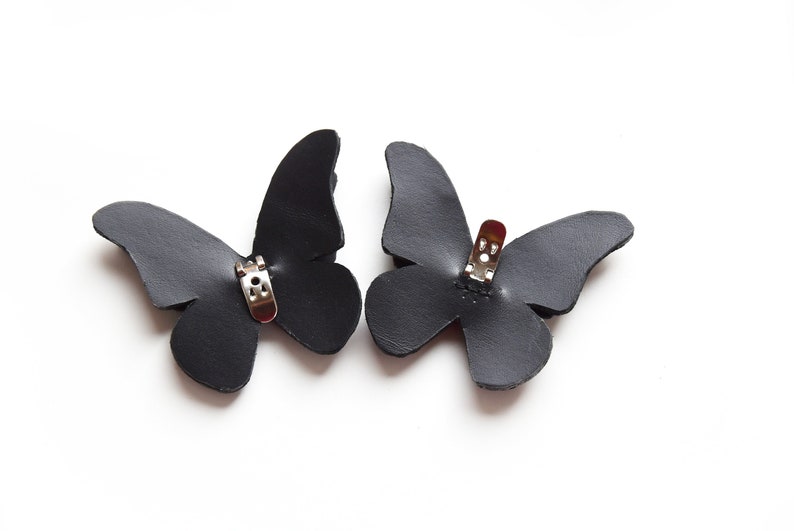 Butterfly Glitter Purple Shoe Clips Wedding Shoe Accessories Etsy