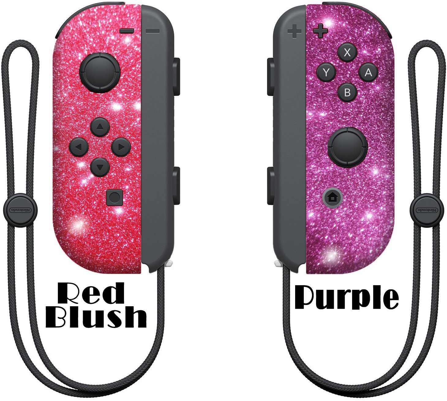 Glitter Skin for Nintendo switch JoyCon glitter skin wrap Etsy