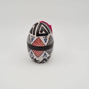 Ceramic egg candle