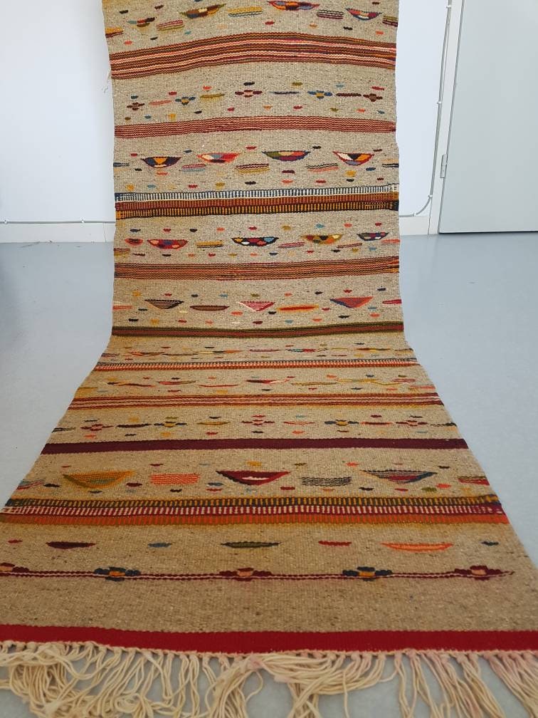 Tapis Couloir en Laine, Hallway Carpet Wool, Flur Teppich Wolle