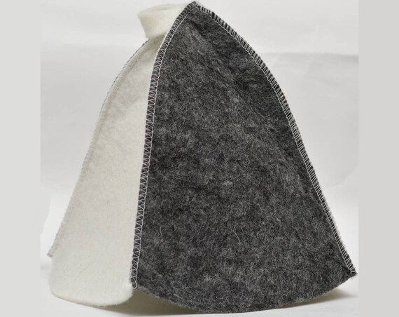 Russian Banya felt cap Sauna hat wool baths accessories כובעי צמר לסאונה
