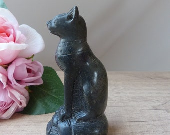 Vintage Egyptian Sphinx Cat Cat Collectible Figurine