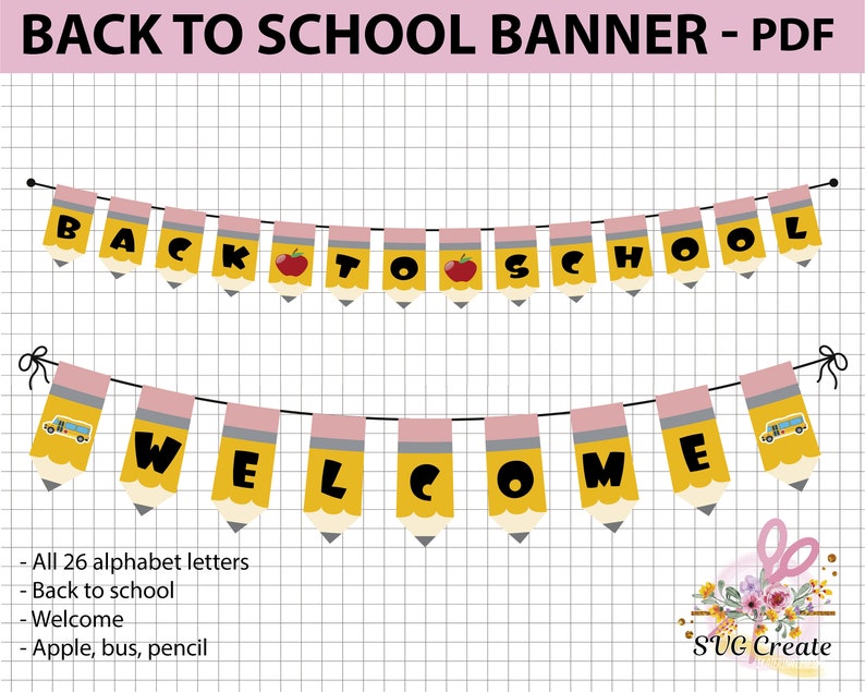 Graduation Banner High School Decor School Party Banner Etsy