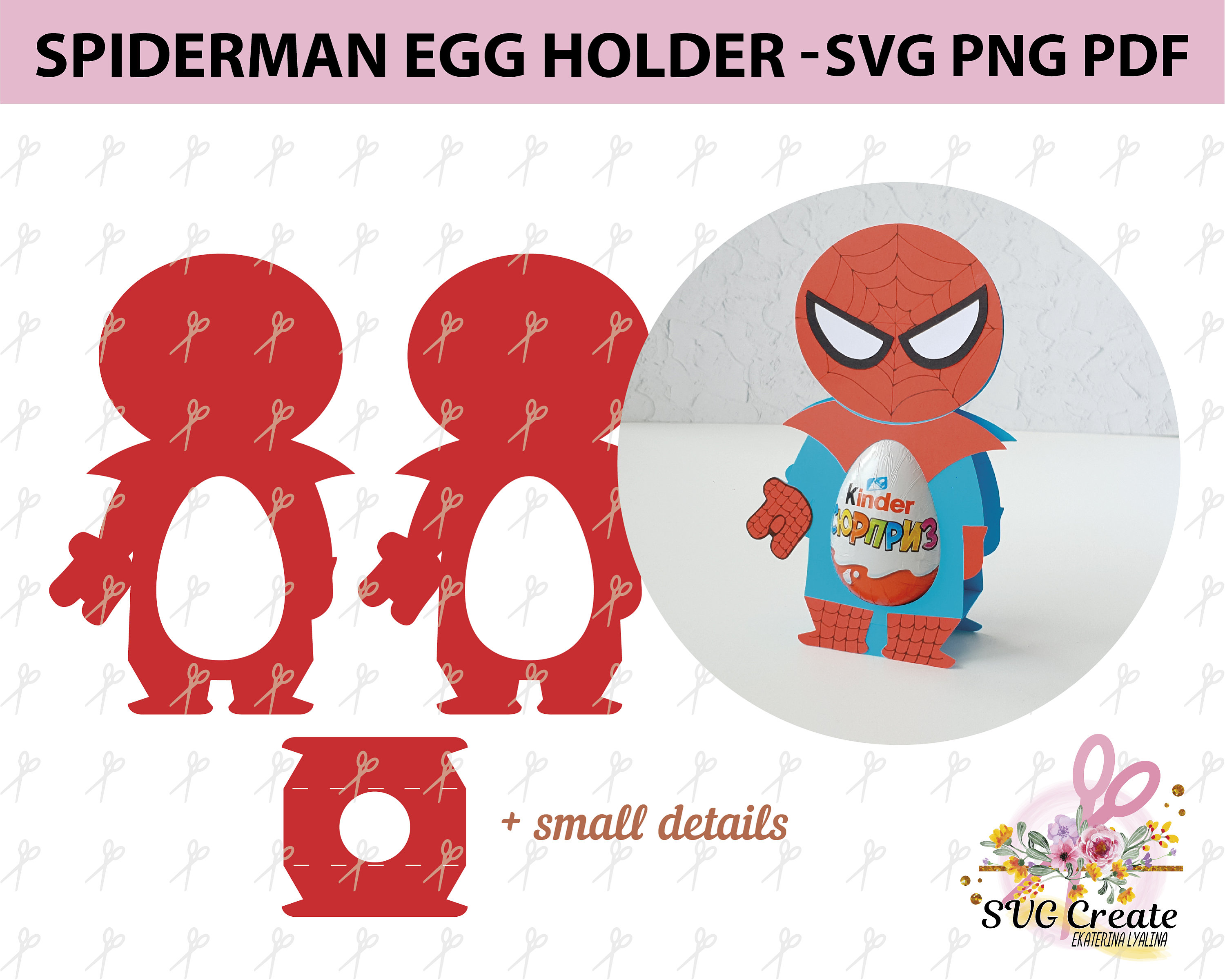 Kinder Egg Holder Svg