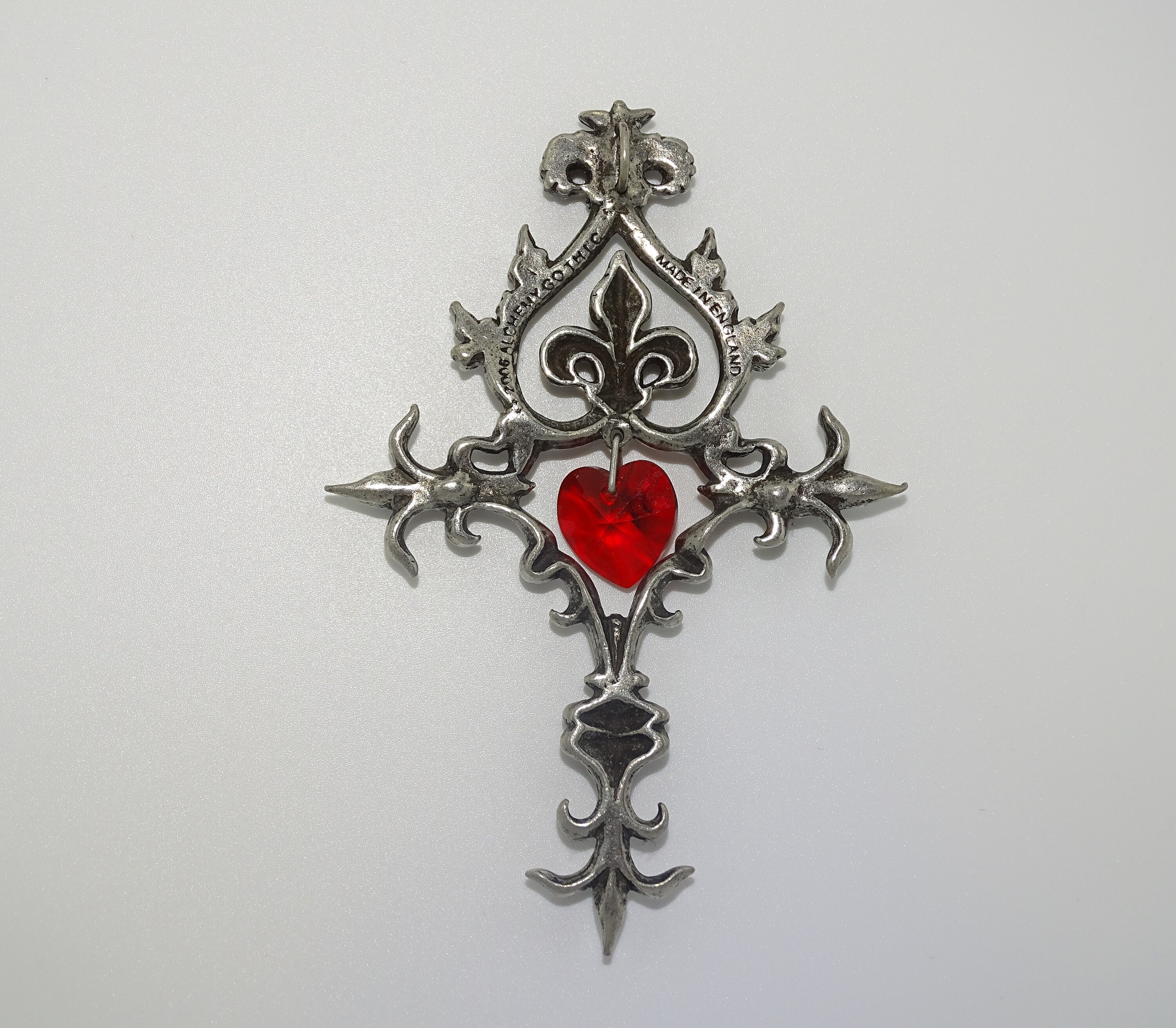 Ring Cross Pendant Alchemy Gothic | eBay