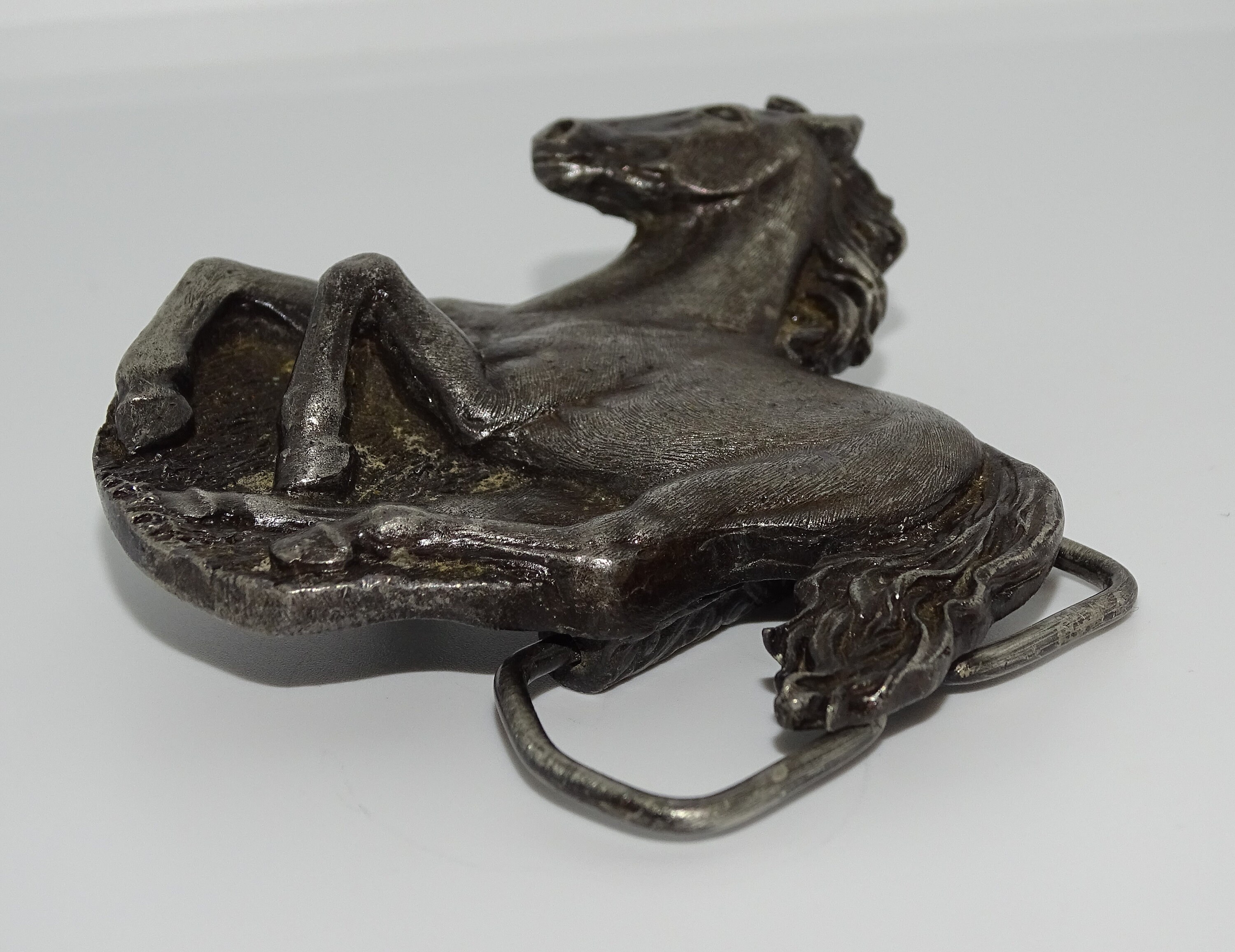 Vintage 1978 Bergamot Brass Works USA galloping horse belt Etsy