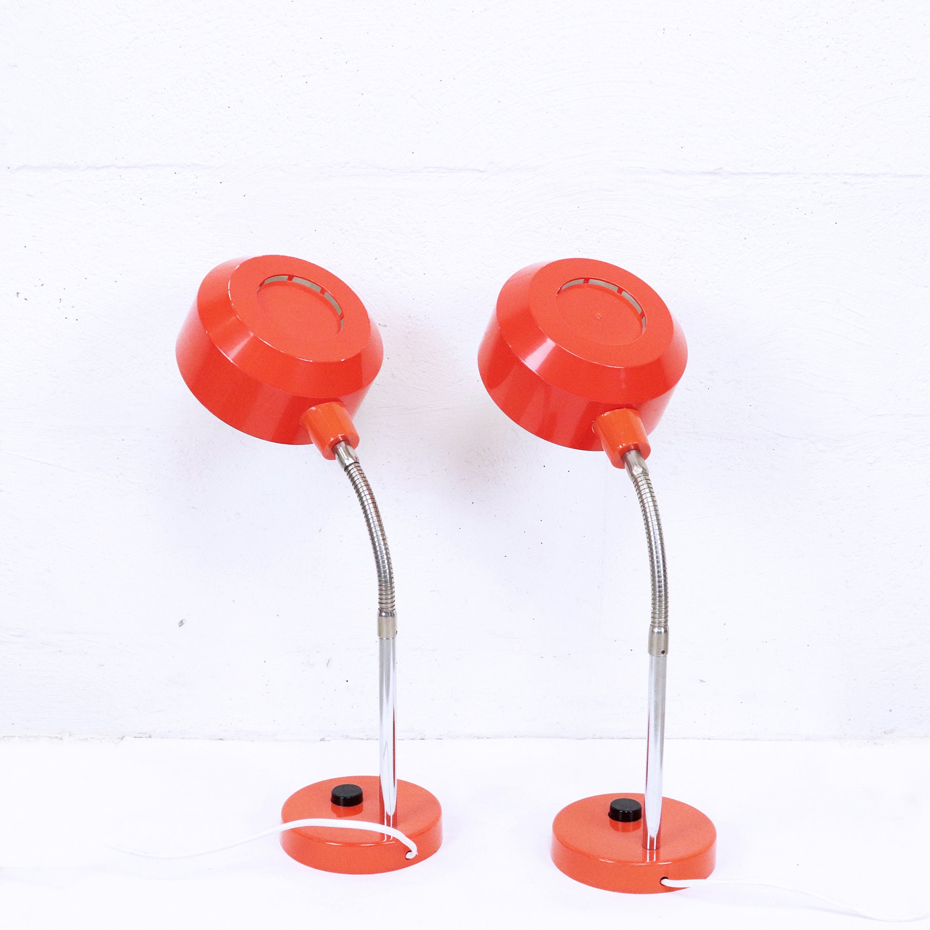 Pair of Bedside Lamps Elidus 1960 Etsy Australia