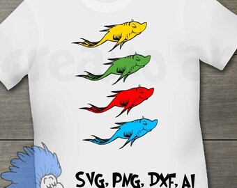 Download One Fish Two Fish Svg Etsy