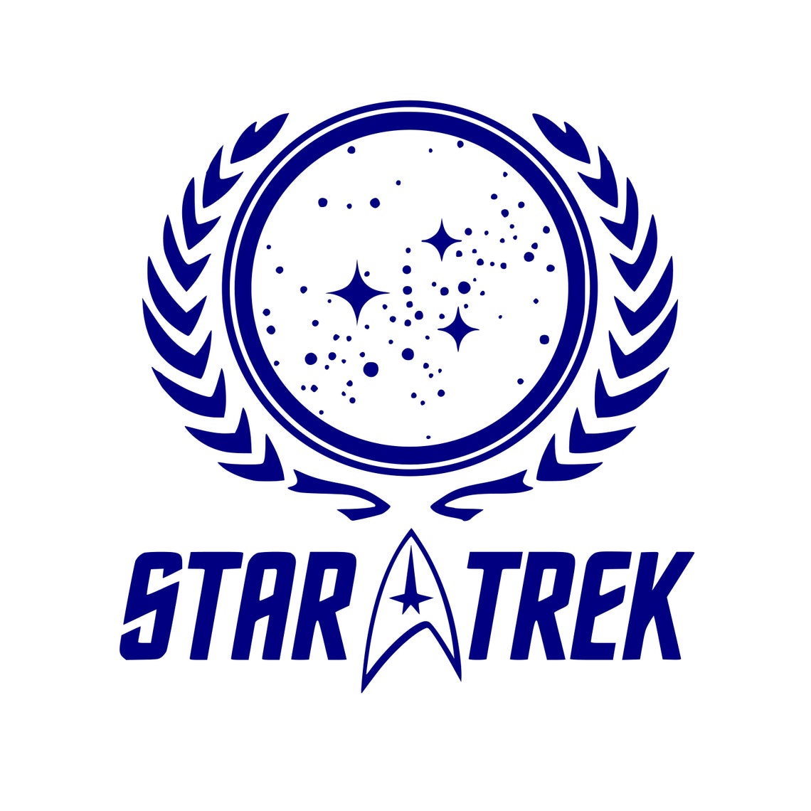 star trek emblem svg