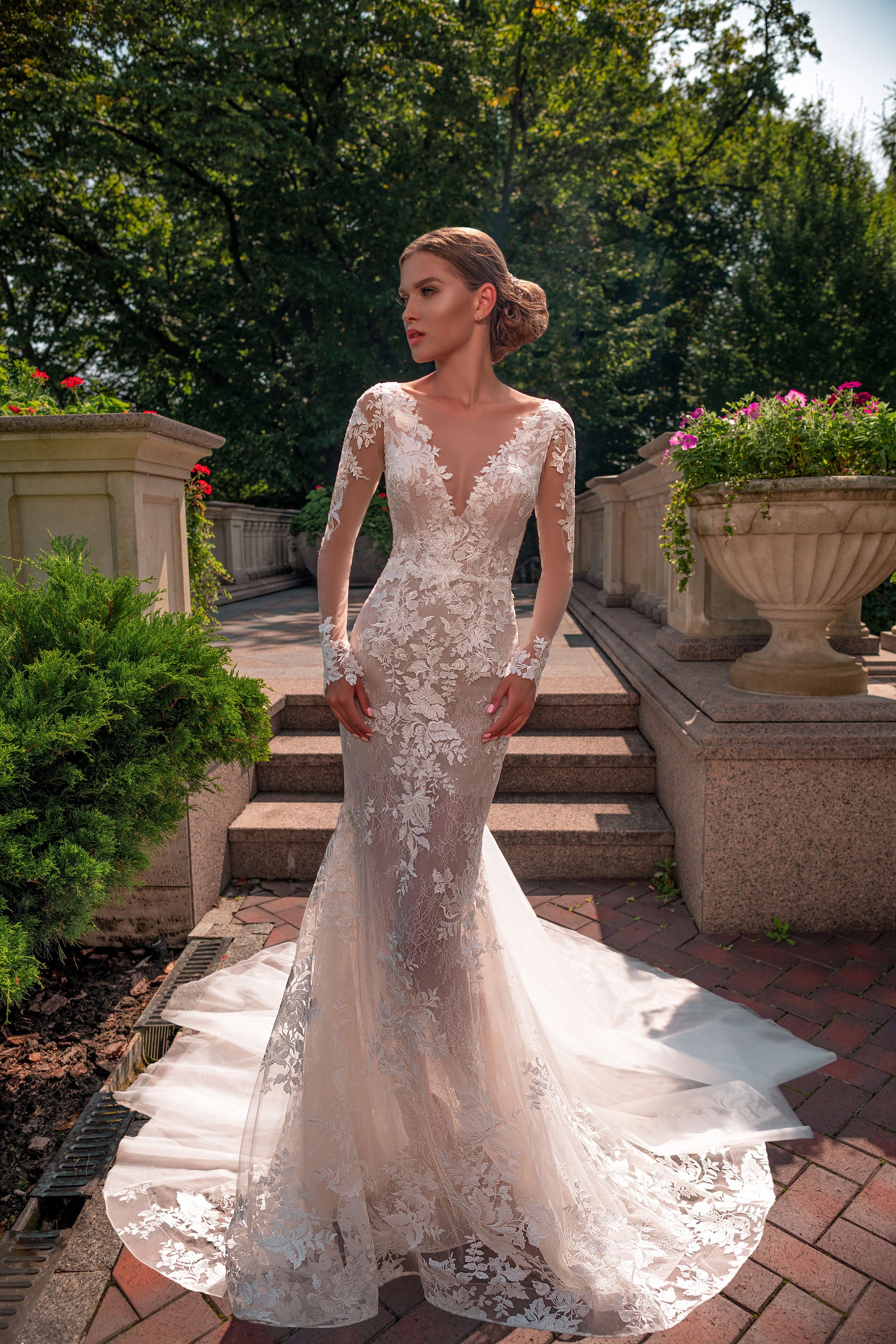 Mermaid bridal etsy 2025