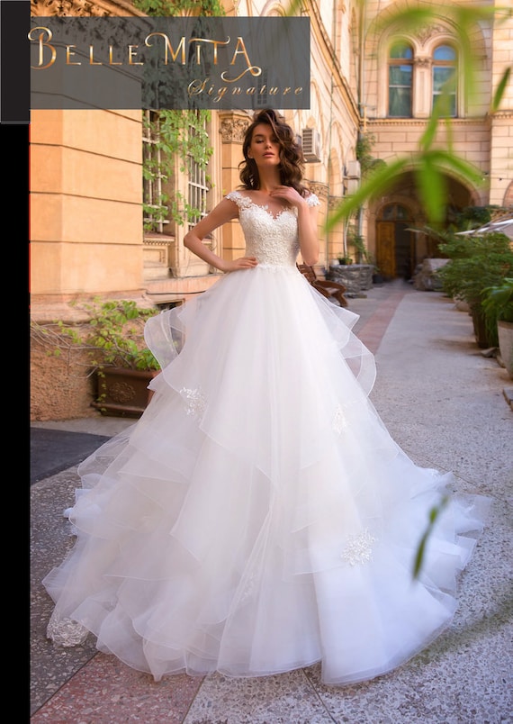 strapless open back dress Plus Size Princess Wedding Gown Plus Size Bridal Gown Bridal Fashion –  Ashley Stewart main image 0
