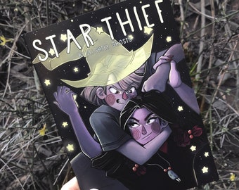 Star Thief Comic – LGBT Romance, Indie Zine & Sticker Sheet Bundle