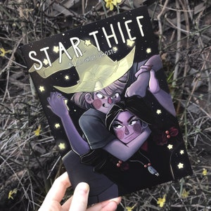 Star Thief - Original Comic by Slightly Ghosts - Comic, Zine + Vinyl Sticker Sheet - Bundle option available!