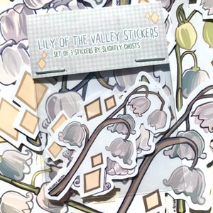 Lily of the Valley Stickers!