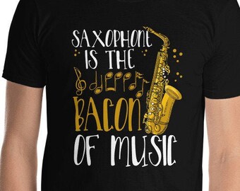 New York Style Sax Logo Jazz T Shirt Yoga T Shirt Gift For Jazz Lovers. I Love Sax Razorback Workout Tank Top