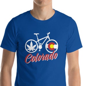 420 Mountain Biking Colorado T-Shirt