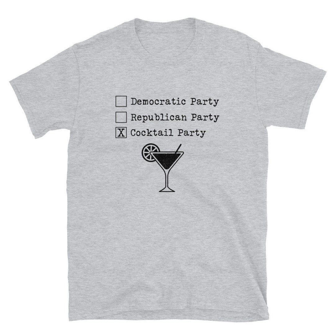 Democratico Repubblicano Cocktail Party Divertente Politica