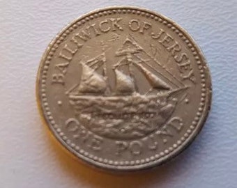 bailiwick of jersey 2 pound coin 1998