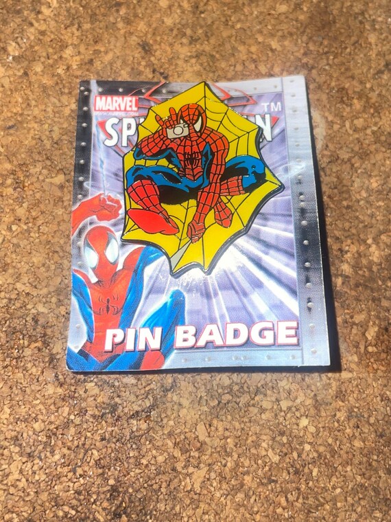 Marvel Ultimate Spider Man Pin Badge Gem