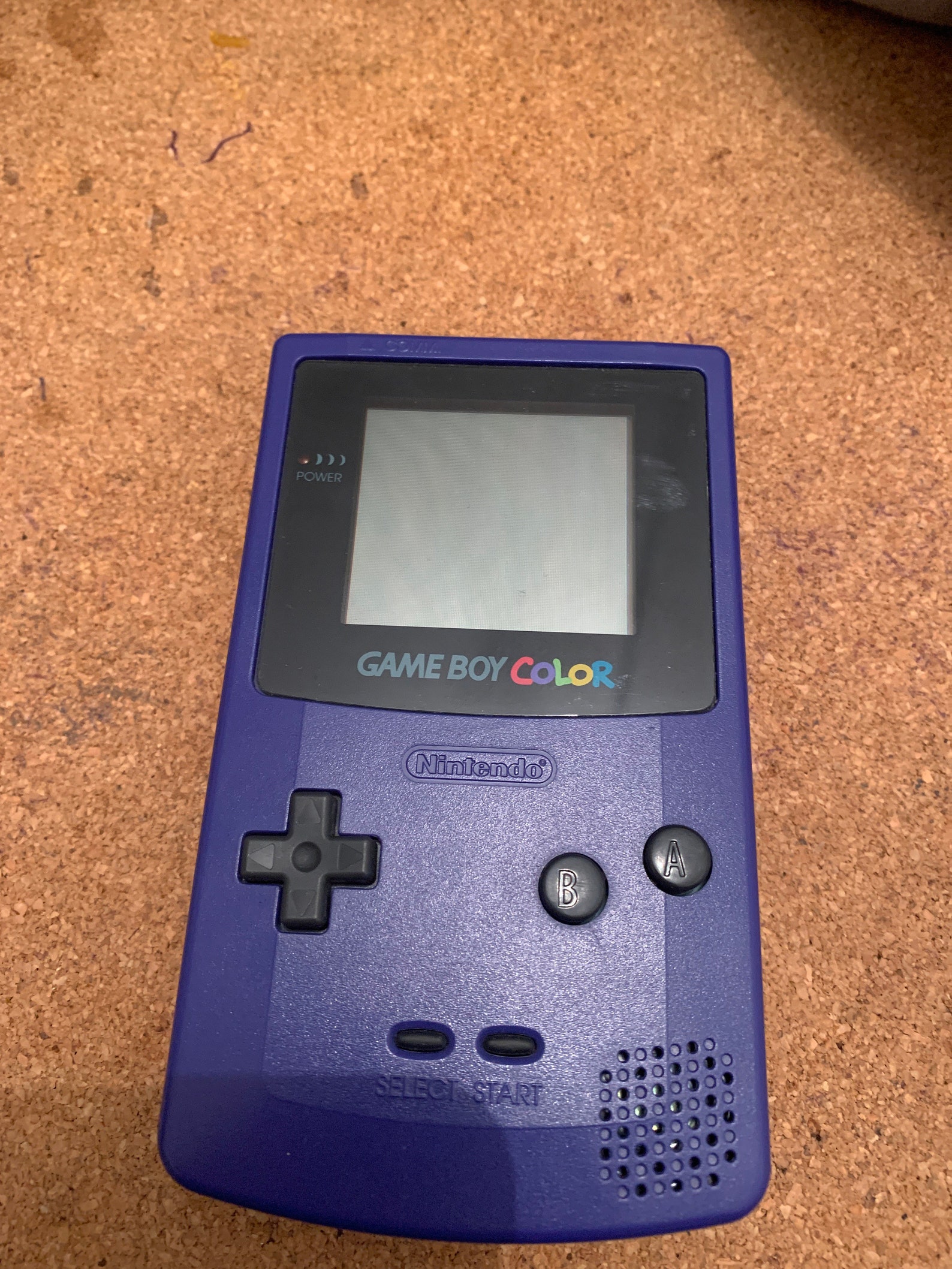 Rare 1998 Nintendo GameBoy Color Console Etsy